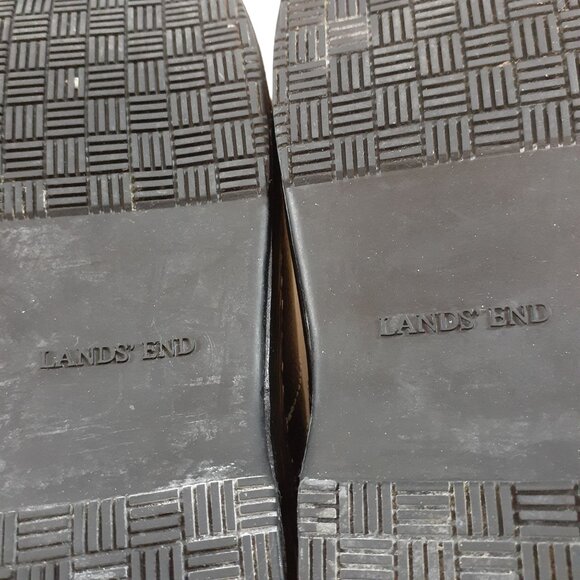 Lands Ends Womens Slip On Round Toe Casual Nursing Clog Shoes Silver Size 9D - Picture 5 of 8